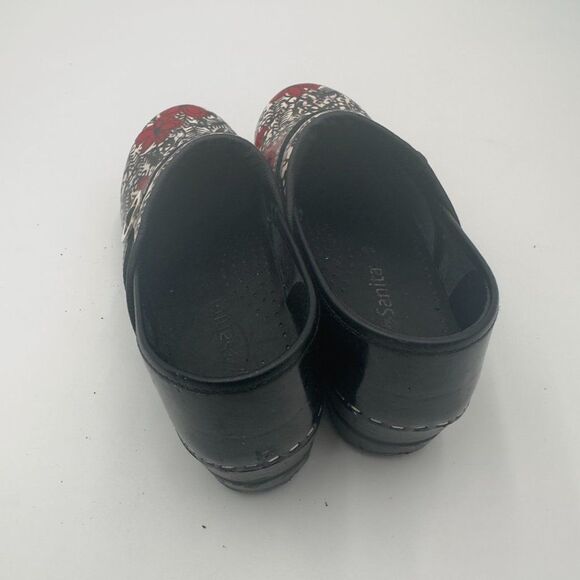 Koi Lindsey Clog by Sanita in Red Multicolor/Reduces strain on your back Sz 39/9 - Picture 5 of 10